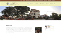 Desktop Screenshot of carmelcollegegoa.org